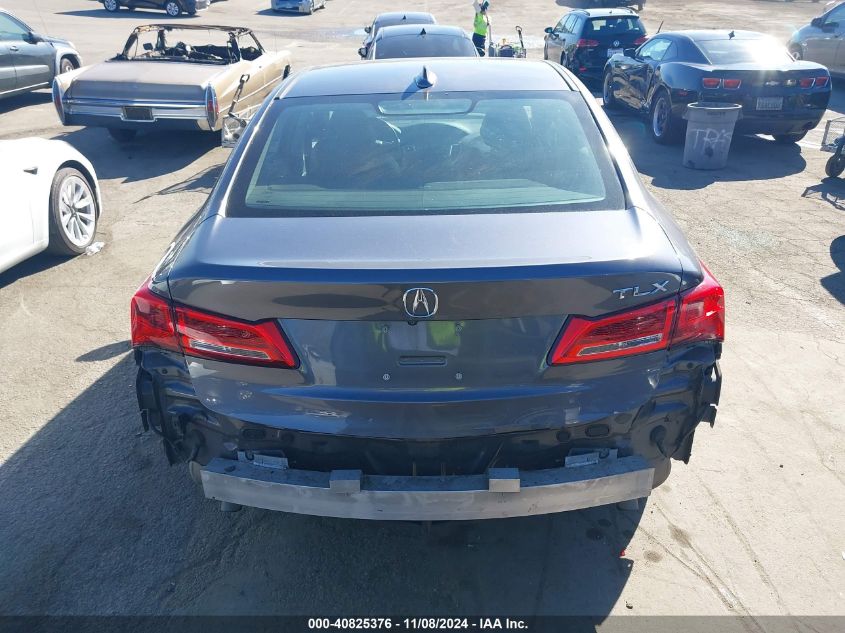 2018 Acura Tlx Tech Pkg VIN: 19UUB1F58JA002967 Lot: 40825376