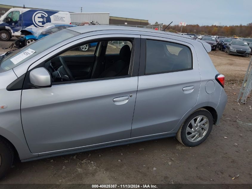 2021 Mitsubishi Mirage Le VIN: ML32AUHJ0MH010693 Lot: 40825387