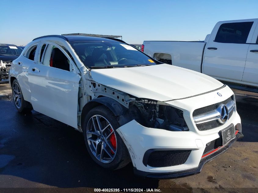 2015 Mercedes-Benz Gla 45 Amg 4Matic VIN: WDDTG5CB2FJ096192 Lot: 40825395