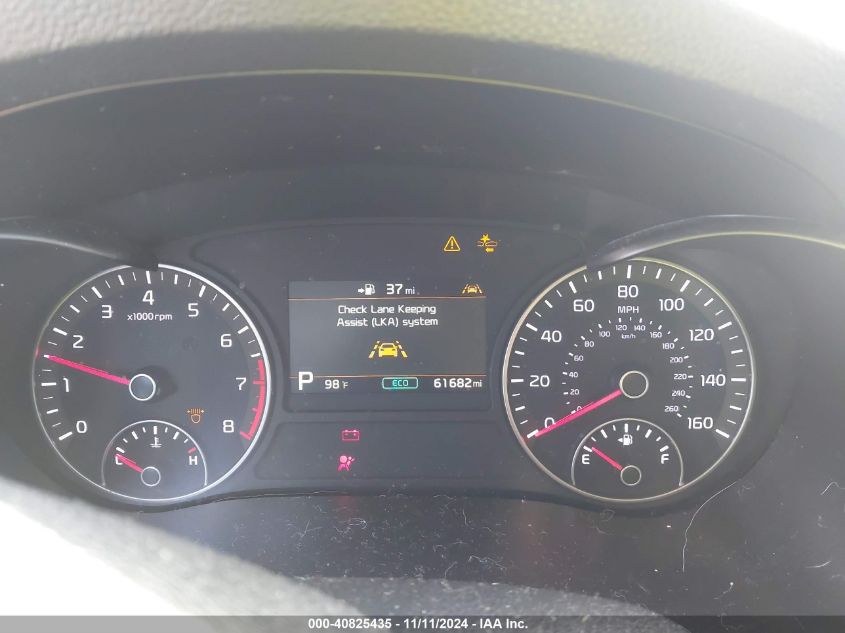 2019 KIA OPTIMA VIN: 5XXGW4L28KG310271