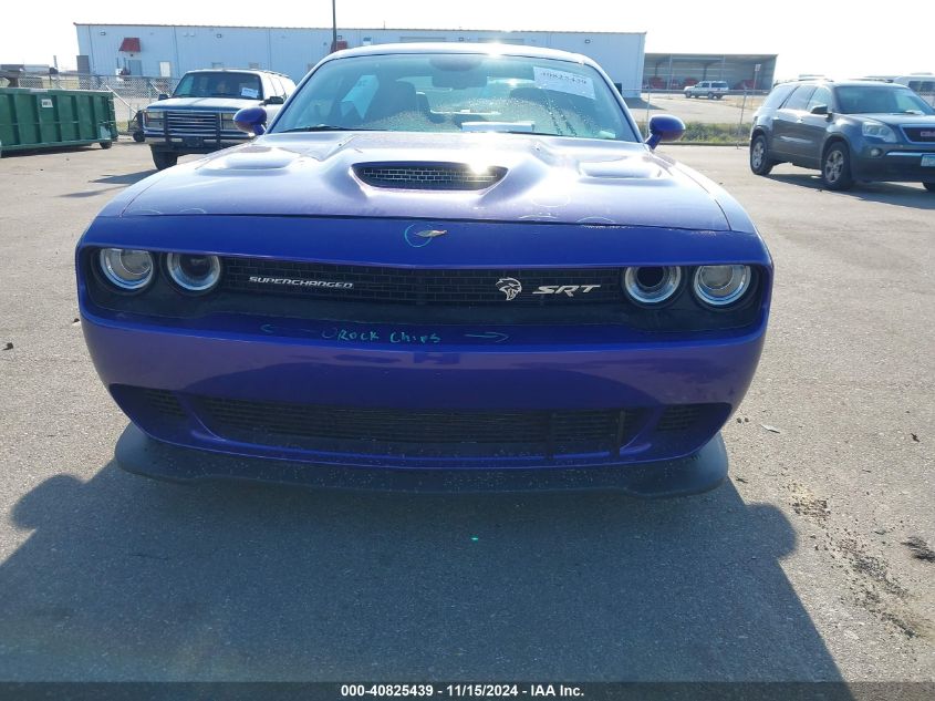 2016 Dodge Challenger Srt Hellcat VIN: 2C3CDZC95GH200124 Lot: 40825439