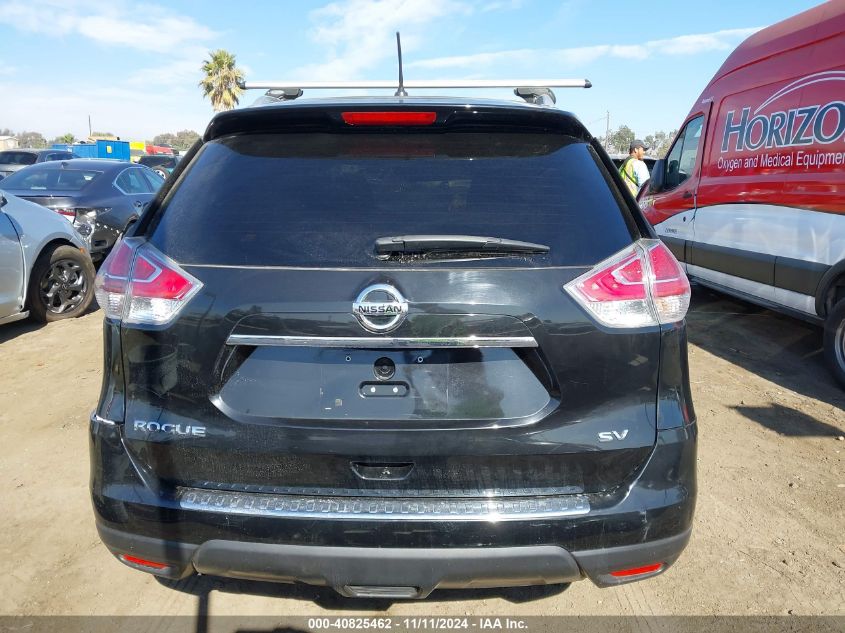 2016 Nissan Rogue S/Sl/Sv VIN: KNMAT2MT5GP690289 Lot: 40825462