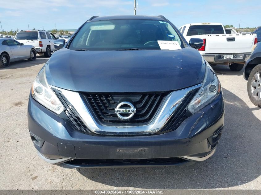 2015 Nissan Murano Sv VIN: 5N1AZ2MG5FN252802 Lot: 40825464