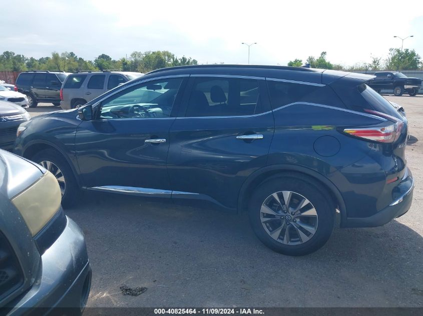 2015 Nissan Murano Sv VIN: 5N1AZ2MG5FN252802 Lot: 40825464