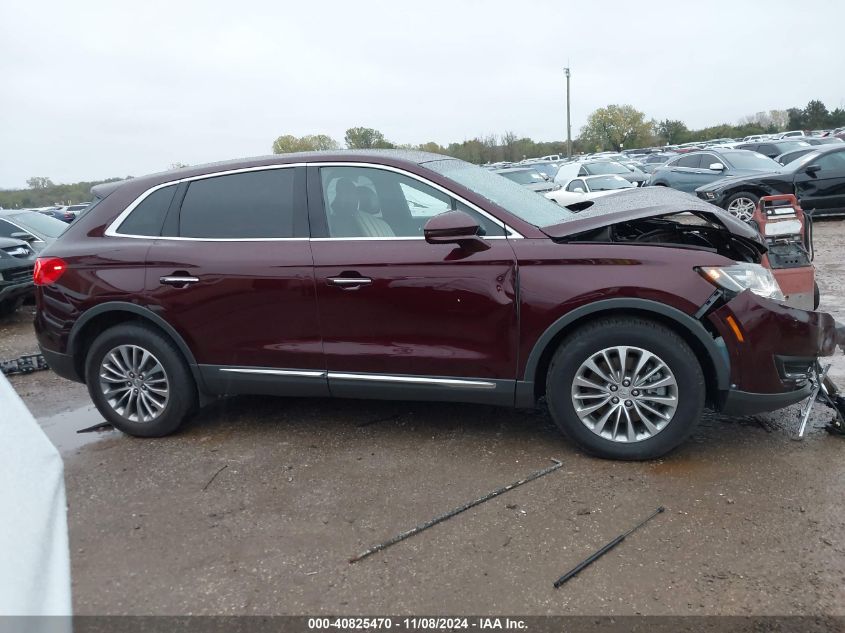 VIN 2LMPJ6KP4HBL19176 2017 Lincoln MKX, Select no.13