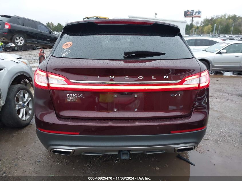 VIN 2LMPJ6KP4HBL19176 2017 Lincoln MKX, Select no.16