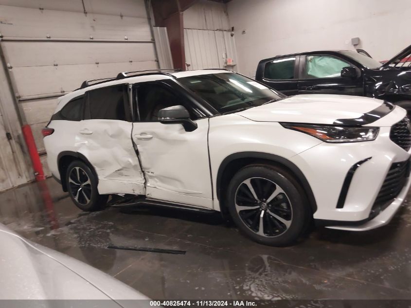 2021 Toyota Highlander Xse VIN: 5TDJZRBH5MS060828 Lot: 40825474