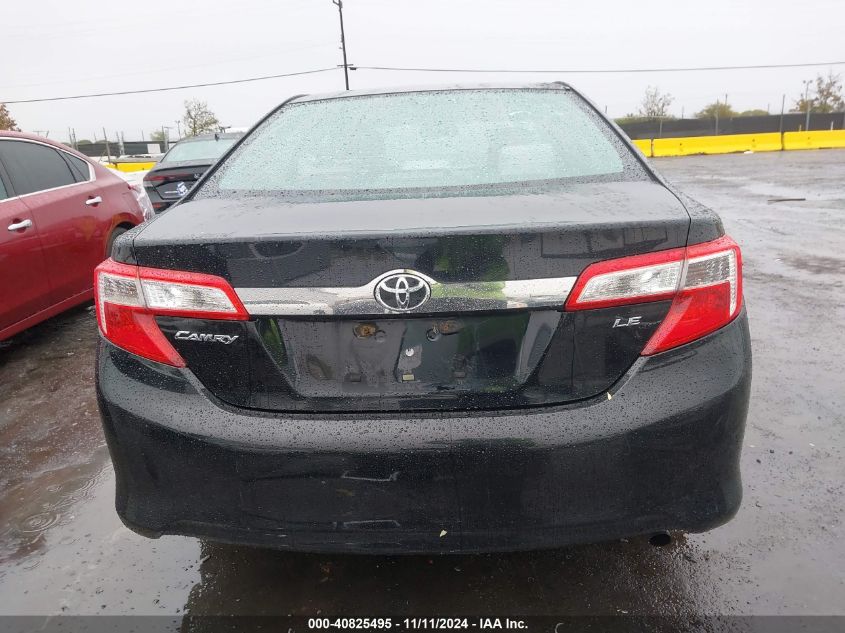 2012 Toyota Camry Le VIN: 4T4BF1FK2CR257794 Lot: 40825495