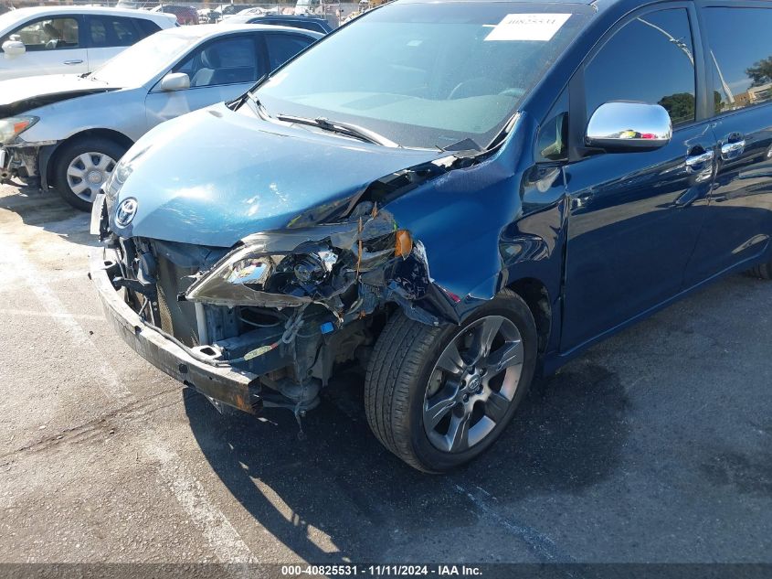 2011 Toyota Sienna Se VIN: 5TDXK3DC1BS085719 Lot: 40825531