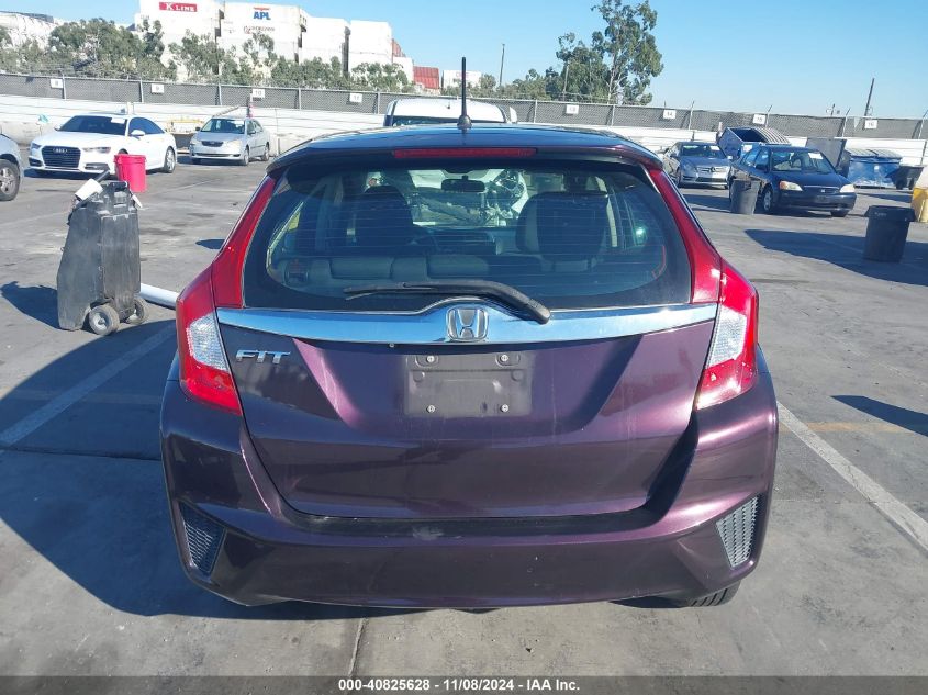 2015 Honda Fit Ex/Ex-L VIN: 3HGGK5H85FM768421 Lot: 40825628