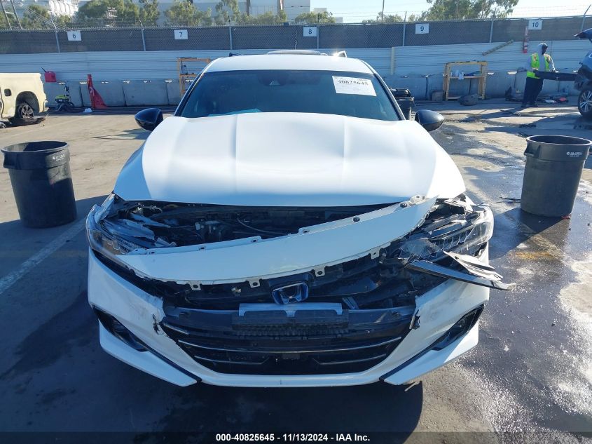 2022 Honda Accord Hybrid Sport VIN: 1HGCV3F21NA037084 Lot: 40825645