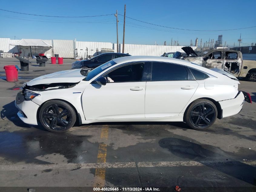 2022 Honda Accord Hybrid Sport VIN: 1HGCV3F21NA037084 Lot: 40825645