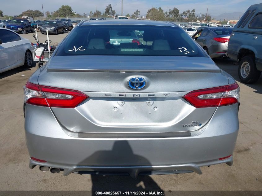 2018 Toyota Camry Hybrid Se VIN: 4T1B21HK8JU002129 Lot: 40825657