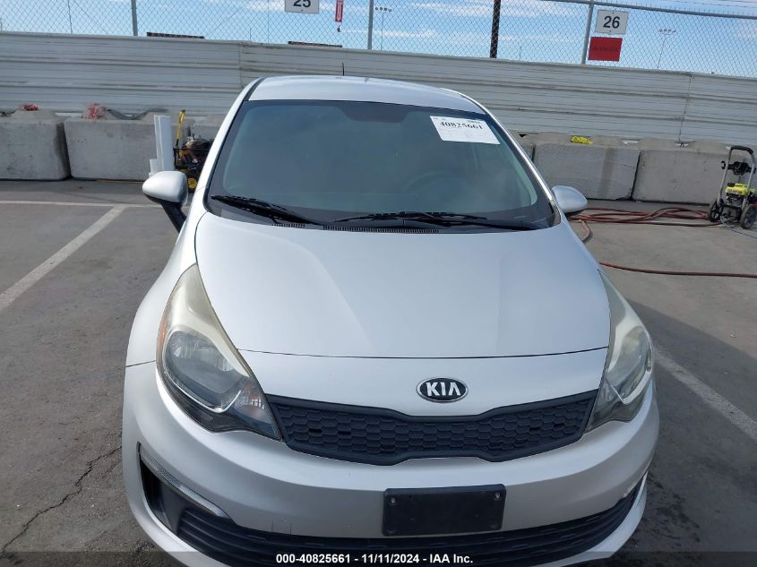 2016 Kia Rio Lx VIN: KNADM4A3XG6541700 Lot: 40825661