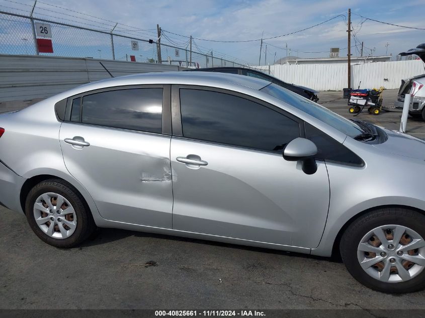 2016 Kia Rio Lx VIN: KNADM4A3XG6541700 Lot: 40825661