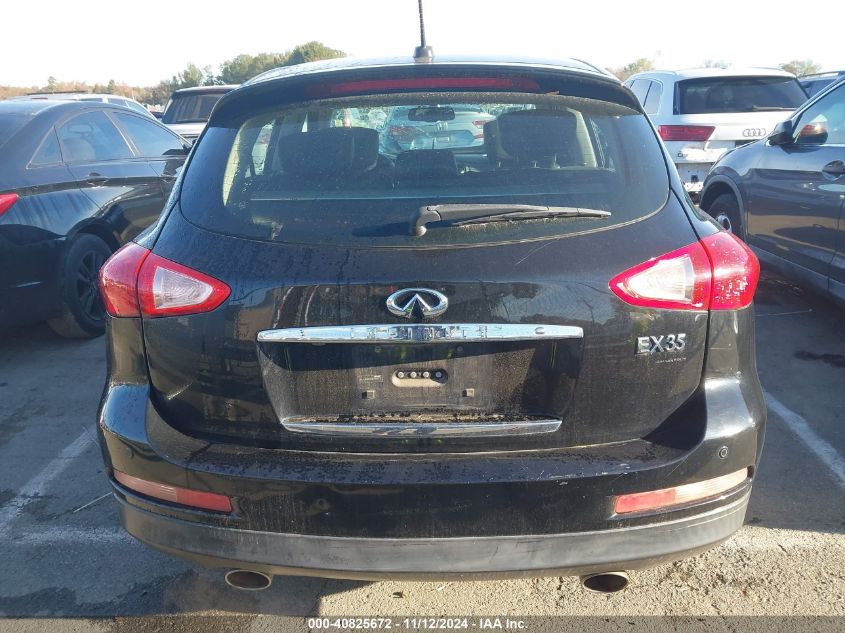 2010 Infiniti Ex35 Journey VIN: JN1AJ0HRXAM752578 Lot: 40825672