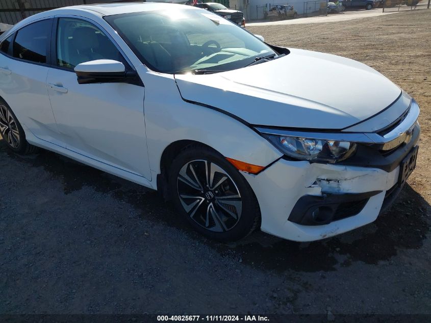 2018 Honda Civic Ex-T VIN: JHMFC1F43JX007727 Lot: 40825677