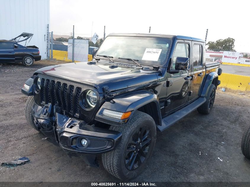 VIN 1C6HJTFG7NL179611 2022 Jeep Gladiator, High Alt... no.2