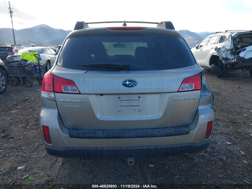 2014 Subaru Outback 2.5I Premium VIN: 4S4BRBDC6E3322335 Lot: 40825693