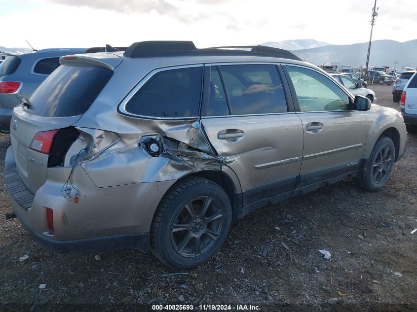 2014 Subaru Outback 2.5I Premium VIN: 4S4BRBDC6E3322335 Lot: 40825693