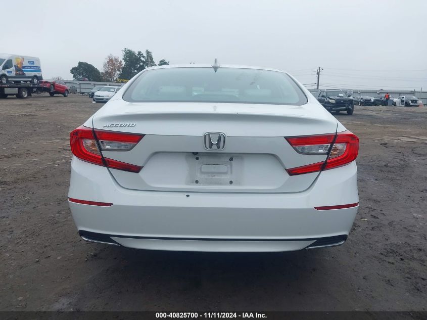 2018 Honda Accord Ex-L VIN: 1HGCV1F54JA009045 Lot: 40825700