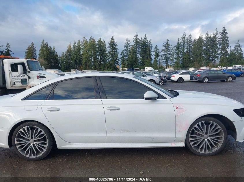 2016 Audi A6 3.0T Premium Plus VIN: WAUHGAFC0GN176756 Lot: 40825706