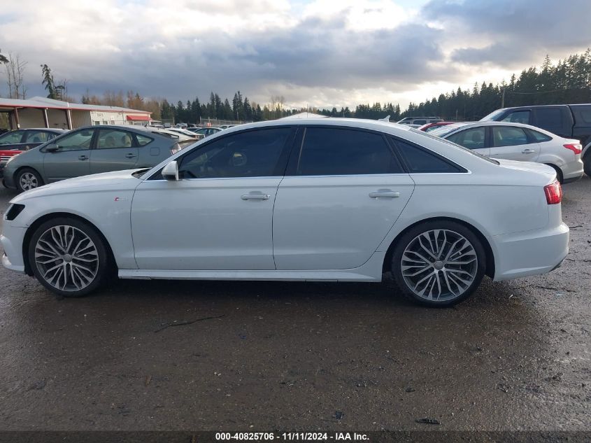 2016 Audi A6 3.0T Premium Plus VIN: WAUHGAFC0GN176756 Lot: 40825706