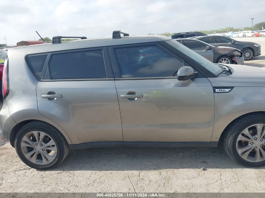 2015 Kia Soul + VIN: KNDJP3A54F7113154 Lot: 40825708