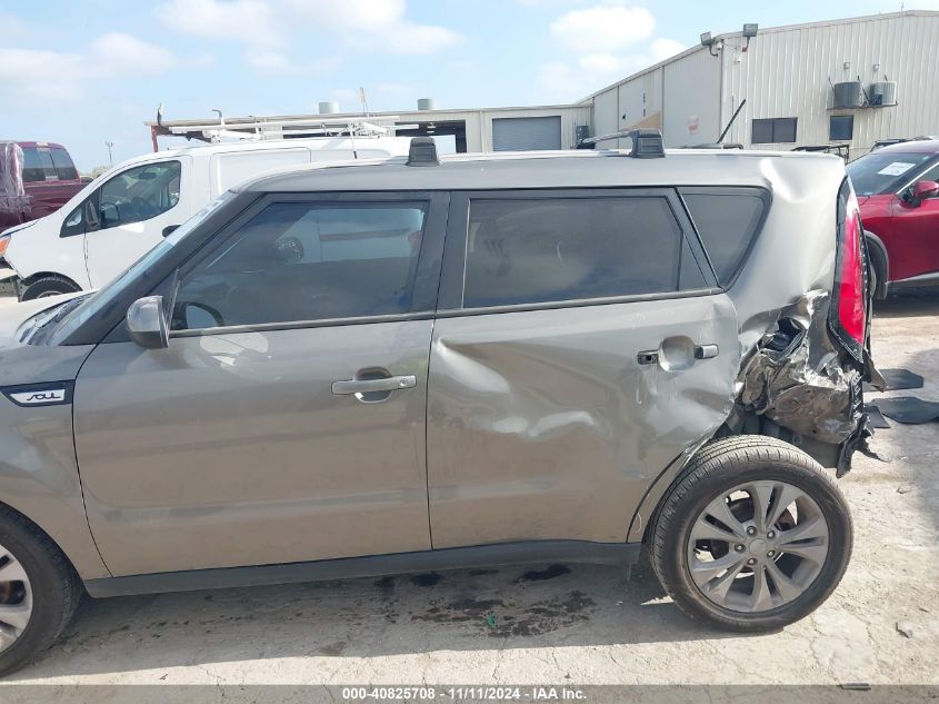 2015 Kia Soul + VIN: KNDJP3A54F7113154 Lot: 40825708