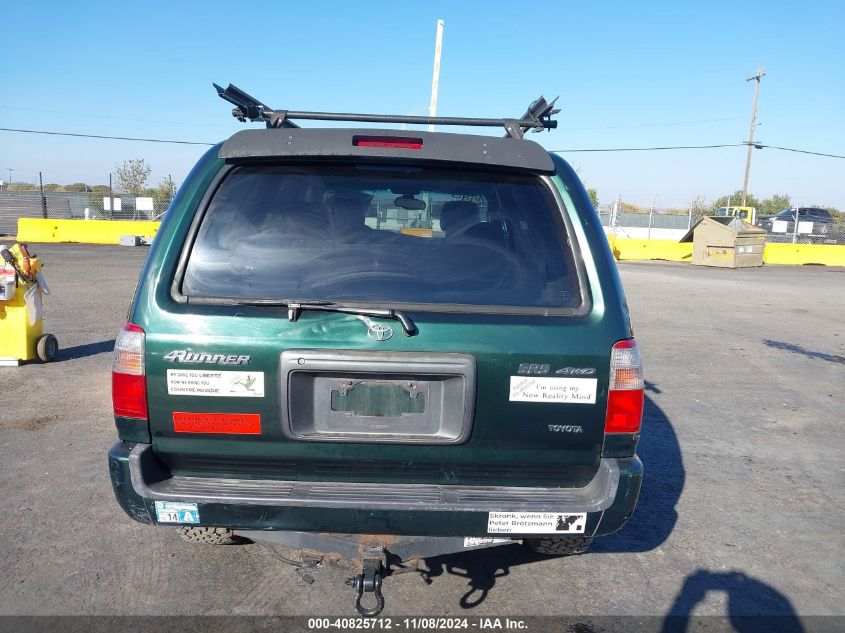 1999 Toyota 4Runner Sr5 V6 VIN: JT3HN86R5X0224498 Lot: 40825712