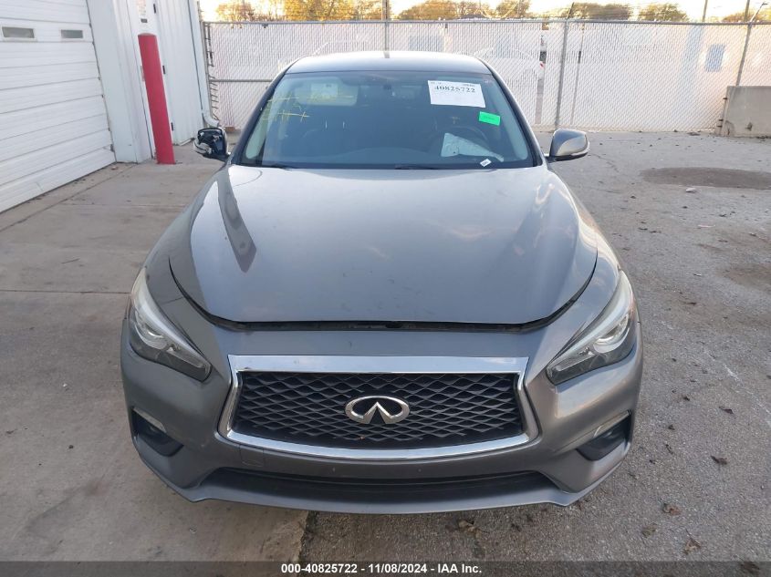 2018 Infiniti Q50 2.0T Pure VIN: JN1CV7AP2JM240814 Lot: 40825722