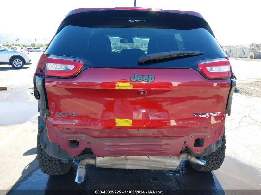 2016 Jeep Cherokee Trailhawk VIN: 1C4PJMBS1GW188861 Lot: 40825725