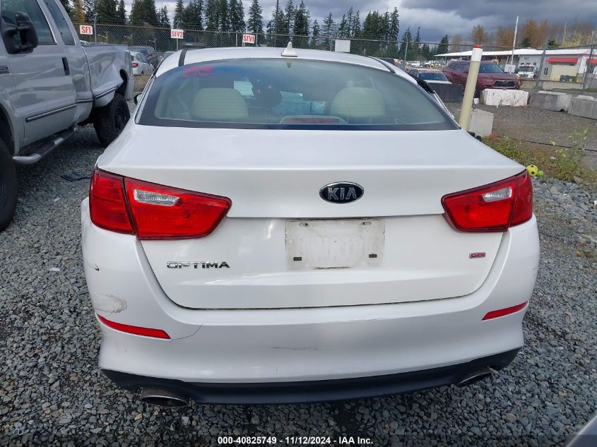 2015 Kia Optima Lx VIN: KNAGM4A73F5656322 Lot: 40825749