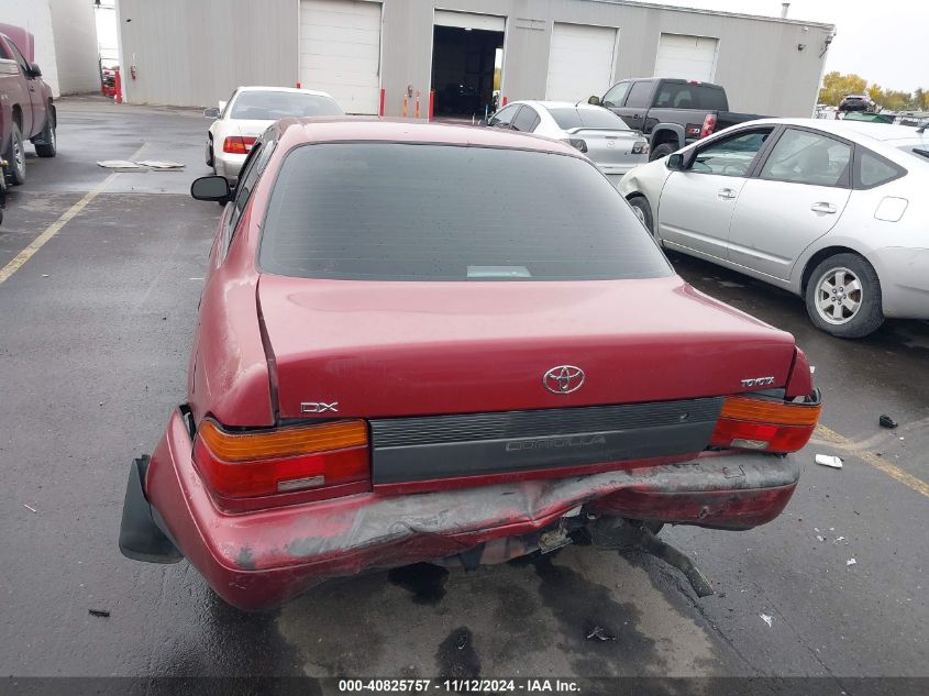 1994 Toyota Corolla Le/Dx VIN: 1NXAE09B4RZ213139 Lot: 40825757