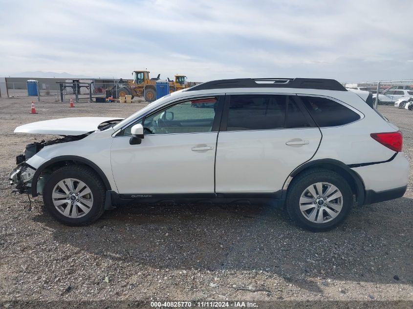 2015 Subaru Outback 2.5I Premium VIN: 4S4BSACC5F3250206 Lot: 40825770