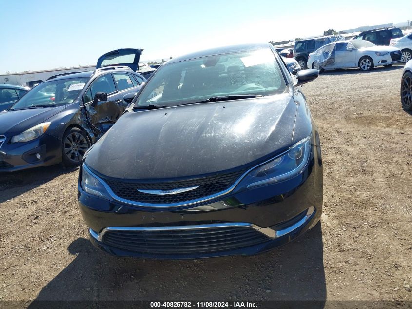 2016 Chrysler 200 Limited VIN: 1C3CCCABXGN149734 Lot: 40825782