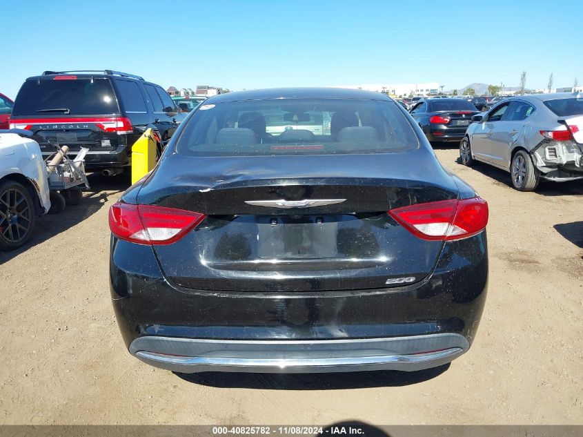 2016 Chrysler 200 Limited VIN: 1C3CCCABXGN149734 Lot: 40825782