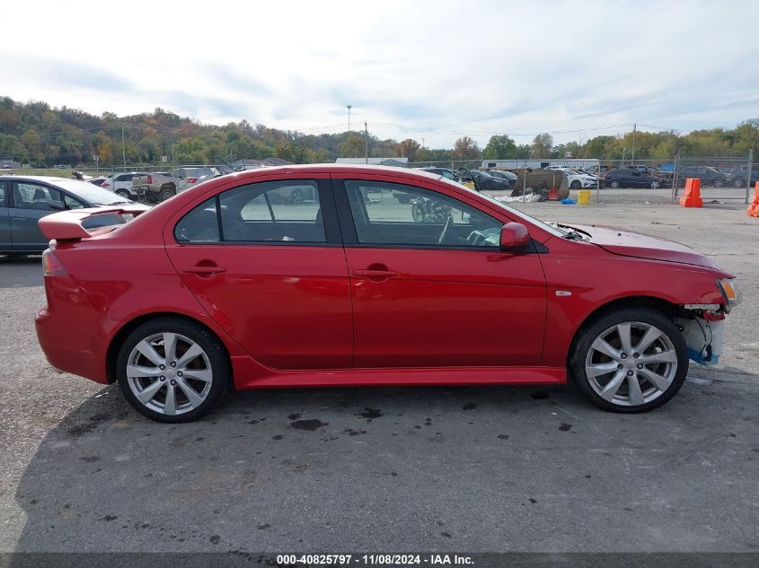 2014 Mitsubishi Lancer Gt VIN: JA32U8FW6EU015897 Lot: 40825797