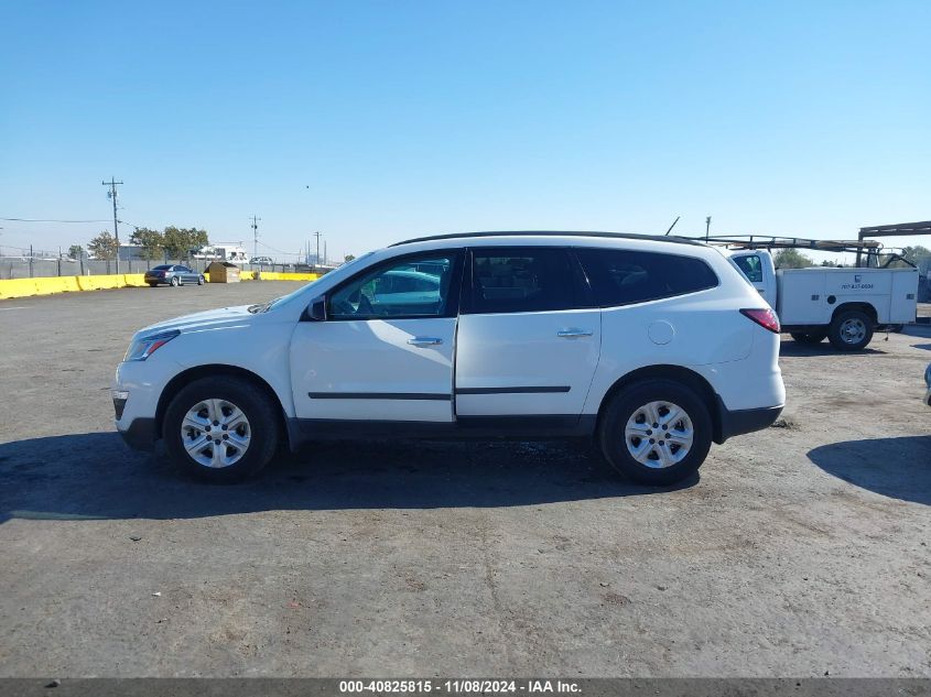 2016 Chevrolet Traverse Ls VIN: 1GNKRFKD9GJ148306 Lot: 40825815