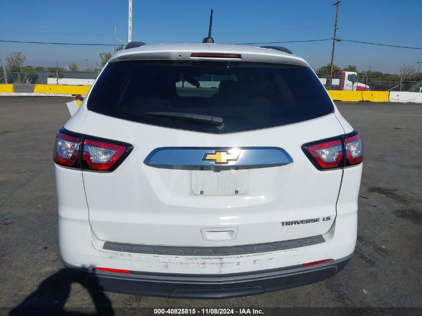 2016 Chevrolet Traverse Ls VIN: 1GNKRFKD9GJ148306 Lot: 40825815