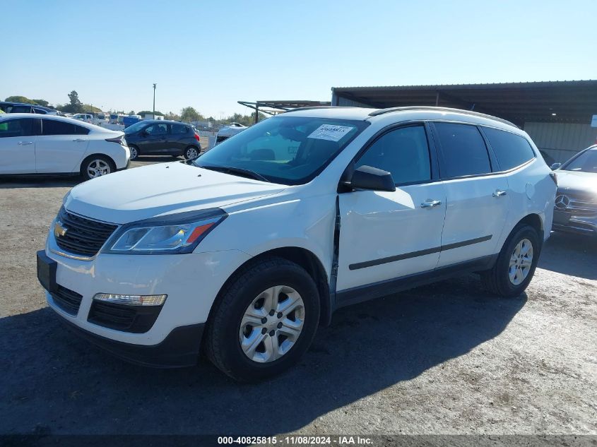 2016 Chevrolet Traverse Ls VIN: 1GNKRFKD9GJ148306 Lot: 40825815