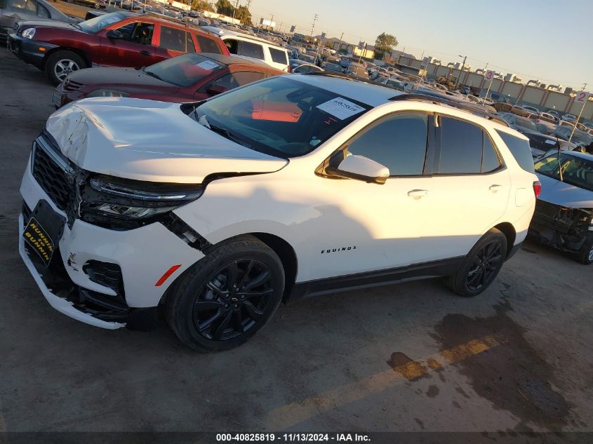 2022 Chevrolet Equinox Fwd Rs VIN: 3GNAXMEV6NS102759 Lot: 40825819