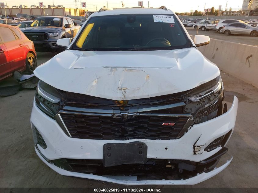 2022 Chevrolet Equinox Fwd Rs VIN: 3GNAXMEV6NS102759 Lot: 40825819