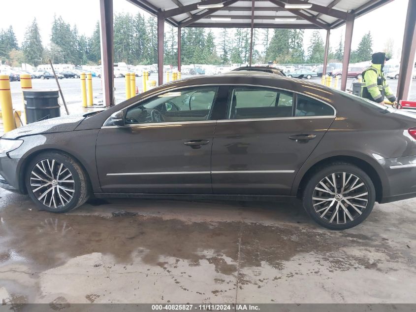 2014 Volkswagen Cc 3.6L Vr6 Executive VIN: WVWGU7AN9EE537952 Lot: 40825827