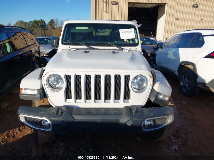 2020 Jeep Wrangler Unlimited Sahara 4X4 VIN: 1C4HJXEN2LW267929 Lot: 40825840