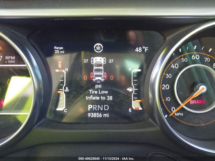 2020 JEEP WRANGLER UNLIMITED VIN: 1C4HJXEN2LW267929