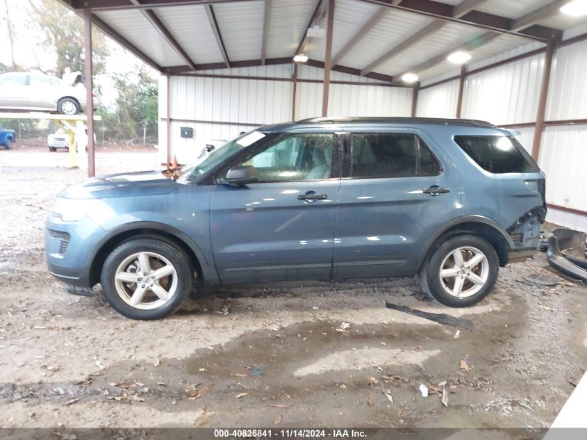 2018 Ford Explorer VIN: 1FM5K8B8XJGC01099 Lot: 40825841