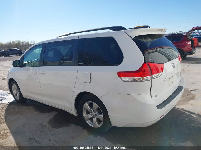 2013 Toyota Sienna Le V6 8 Passenger VIN: 5TDKK3DC1DS332010 Lot: 40825866