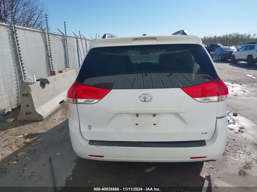 2013 Toyota Sienna Le V6 8 Passenger VIN: 5TDKK3DC1DS332010 Lot: 40825866