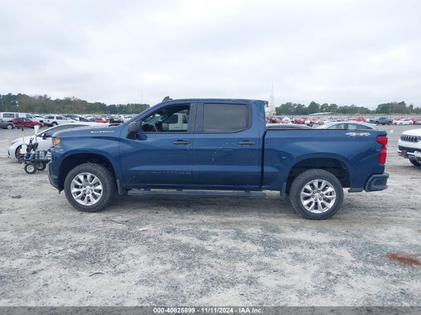 2021 Chevrolet Silverado 1500 4Wd Short Bed Custom VIN: 3GCPYBEK7MG323945 Lot: 40825899